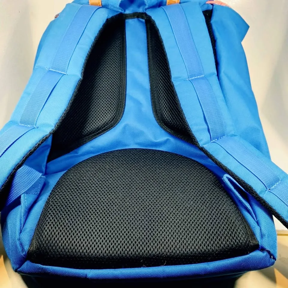 Herschel 23.5L Blue and Leather Backpack image indicator(3)