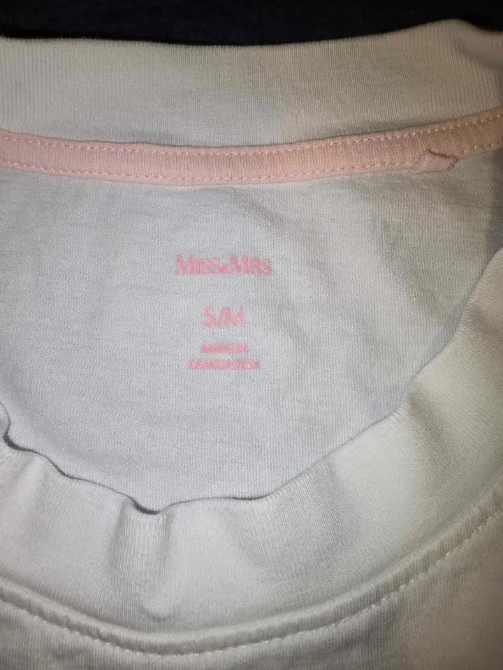 Miss to Mrs White Bride Cotton Shorts & Tee PART 4 image indicator(4)