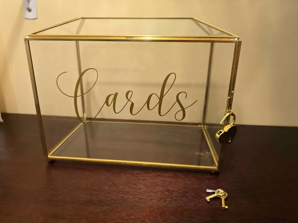 Wedding items Blue white Gold part 3 see description image indicator(9)