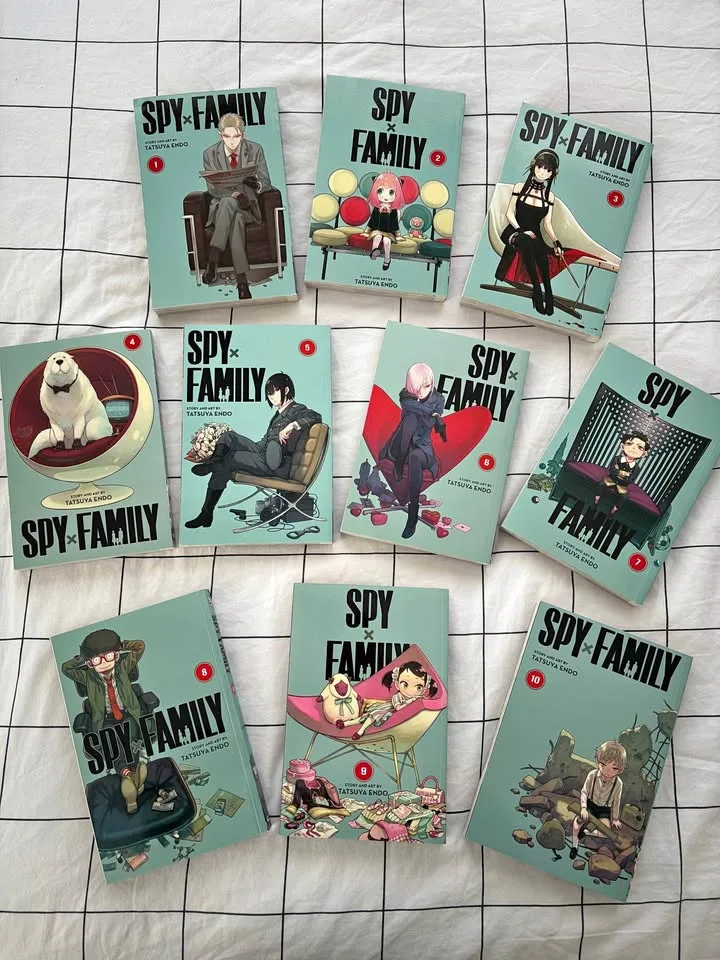 SpyXFamily Vol 1-10