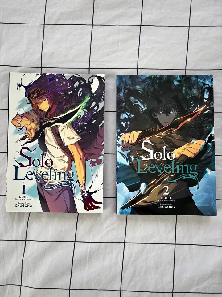 Solo Leveling Manga Vol 1 & 2