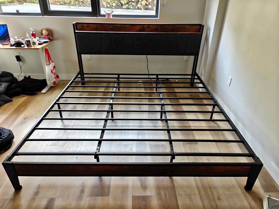 LIKIMIO King Size Bed Frame