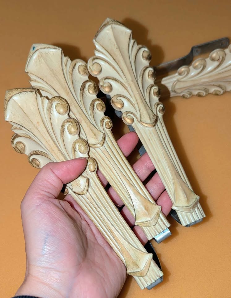 Set of 4 Vintage Ornate Wall Brackets - photo 5