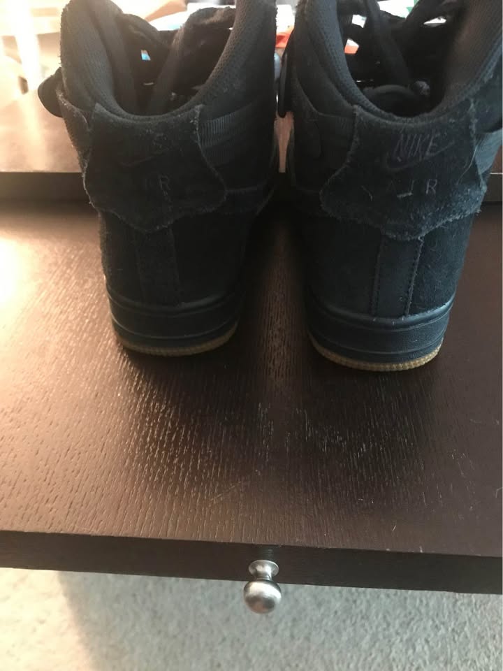 Nike Air Force 1 boys high top sneakers. Size 5.5 - photo 3