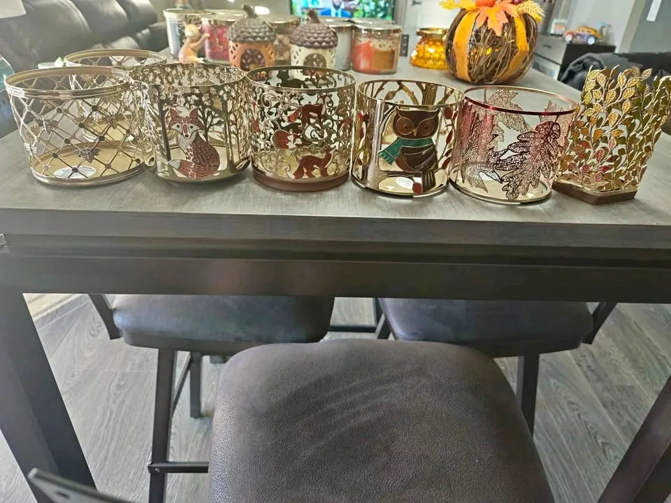 Bath and Body Works Candle Holders Fall