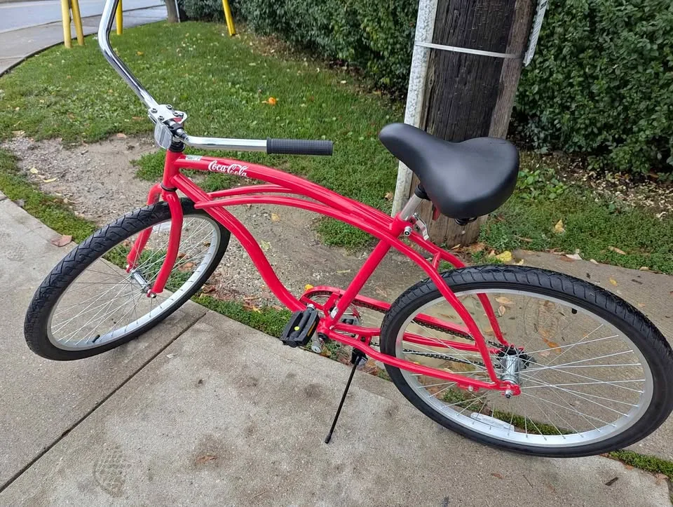 Coca cola cruise bike.