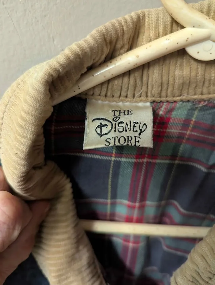 Medium to large size denim lined fall Disney jacket image indicator(3)