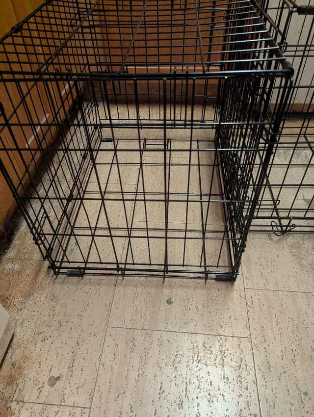 2 collapsible pet crates metal image indicator(5)