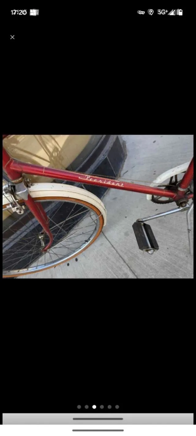 President Scheuer vintage 1956 Bicycle image indicator(5)