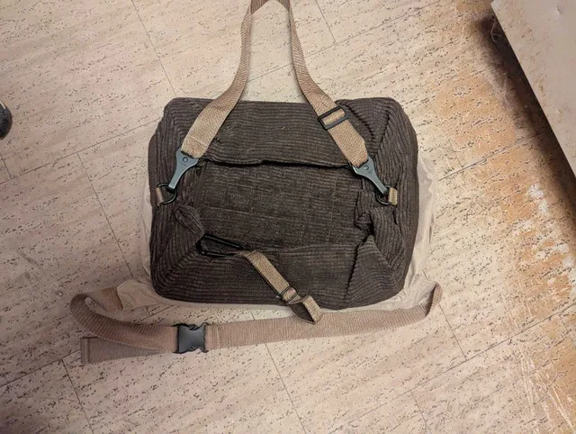 hanging Pet hammock corduroy image indicator(3)