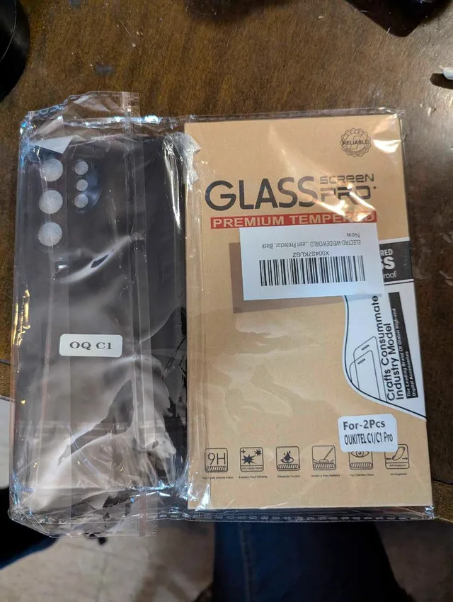 Oukitel C1 Pro Case and Screen Protector