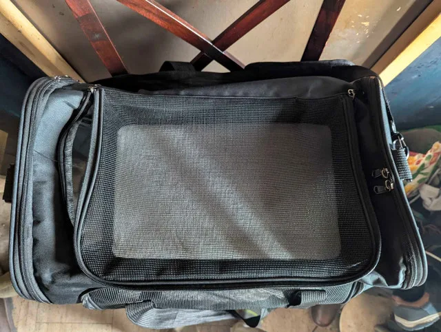 Two new pet carriers