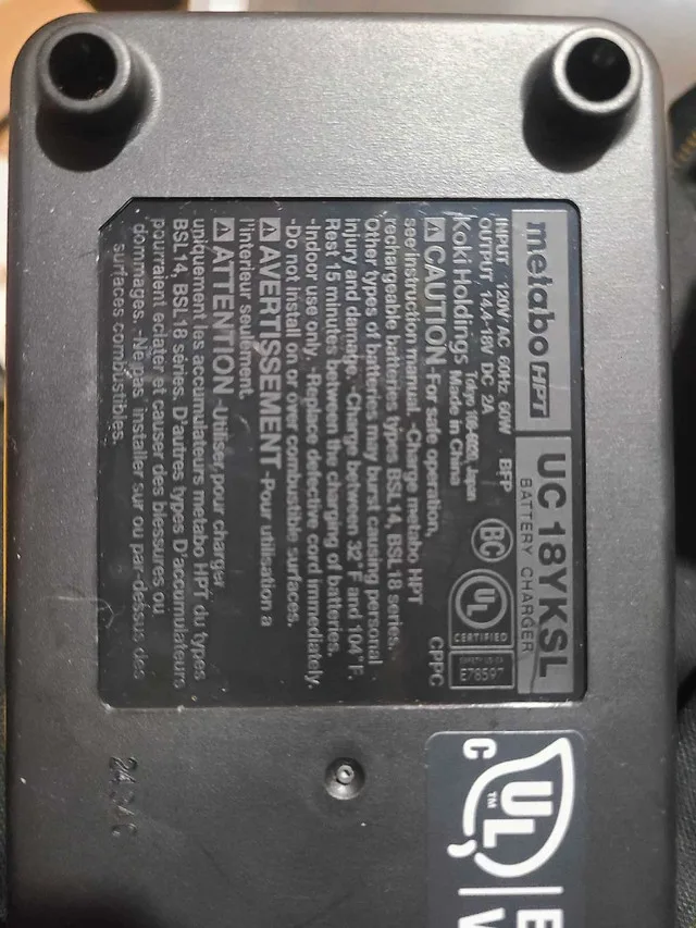 Metabo 14.4-18v battery chargers image indicator(2)