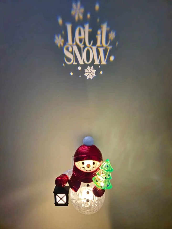 Bath & Body Works Snowman Nightlight/Projector Plug