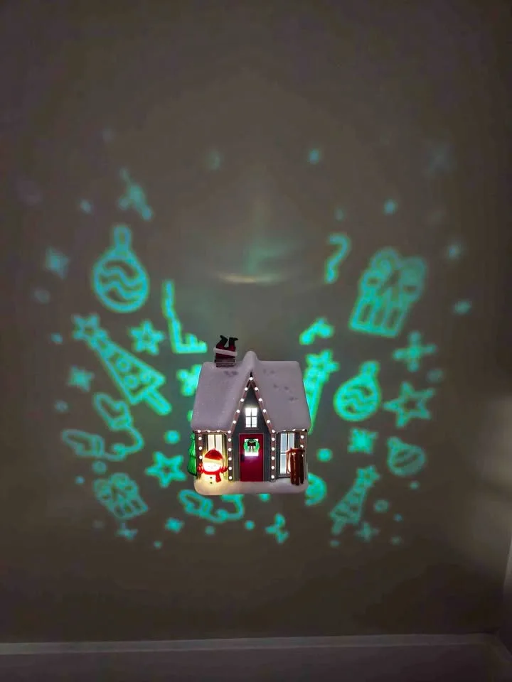 Bath & Body Works Christmas House Nightlight Projector