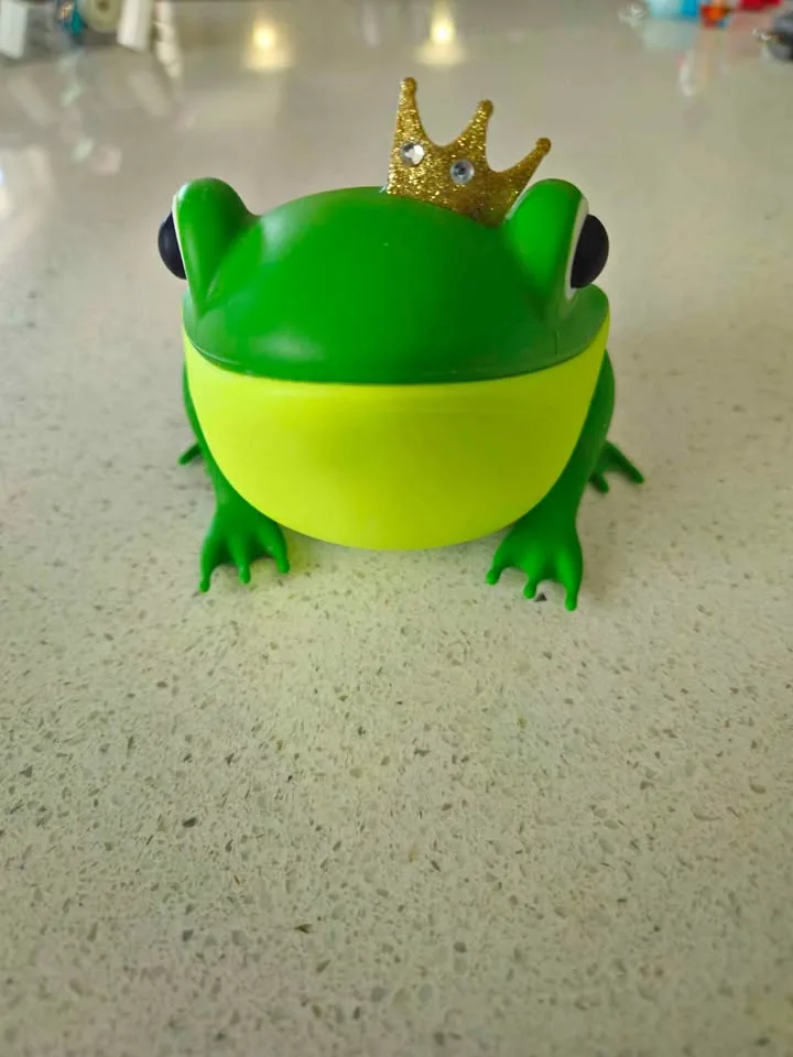 Bath and Body Works Frog Soap Holder With Sound( like new)$15