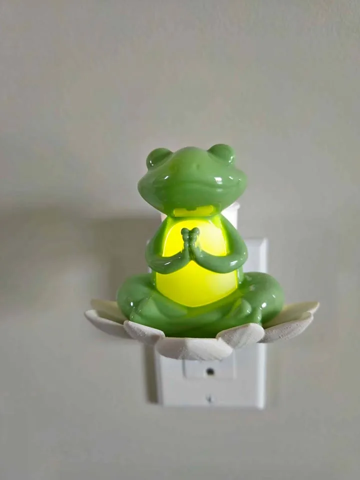 Bath & Body Works Frog on Lilly Pad Nightlight Wall Plug$15