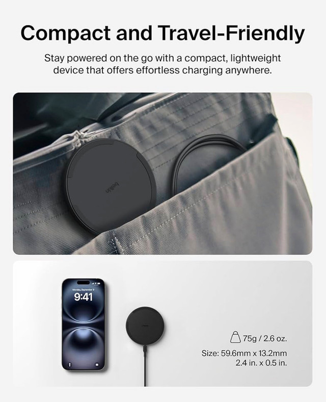 Belkin BoostCharge Fast Wireless Charger Pad - photo 3