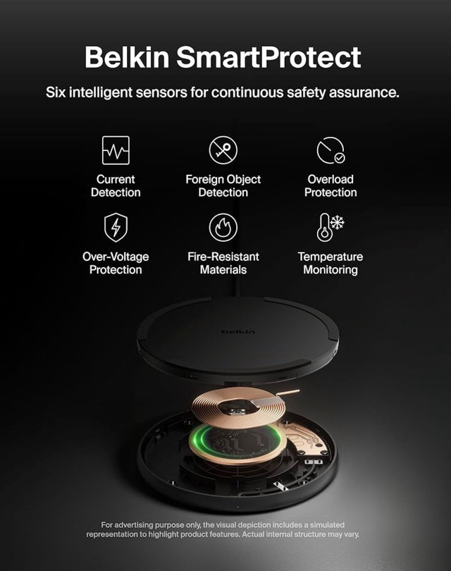 Belkin BoostCharge Fast Wireless Charger Pad - photo 4