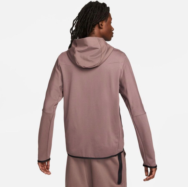 Nike Hoodie Tech Fleece Essentials Full Zip - Plum - photo 3