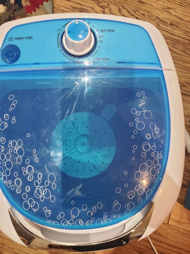Costway 5.5 lbs Portable Mini Semi Auto Washing - photo 4