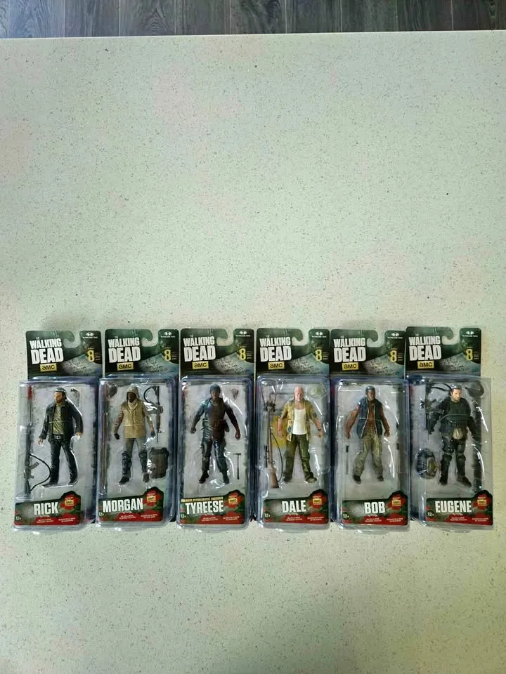 Mcfarlane Toys "The Walking Dead" action figures. Series 8