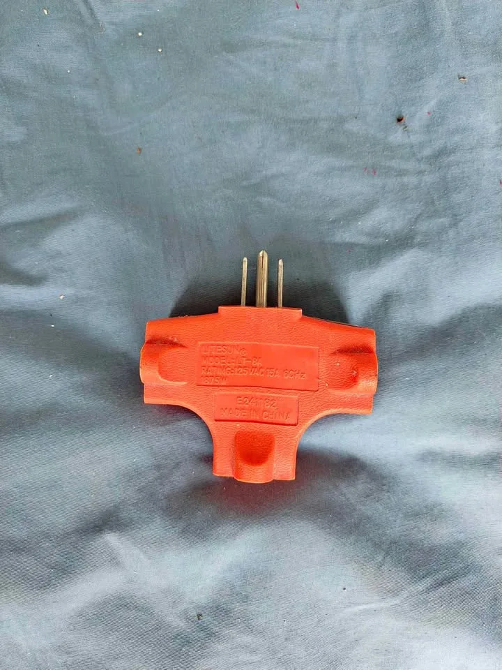 3 way power socket splitter