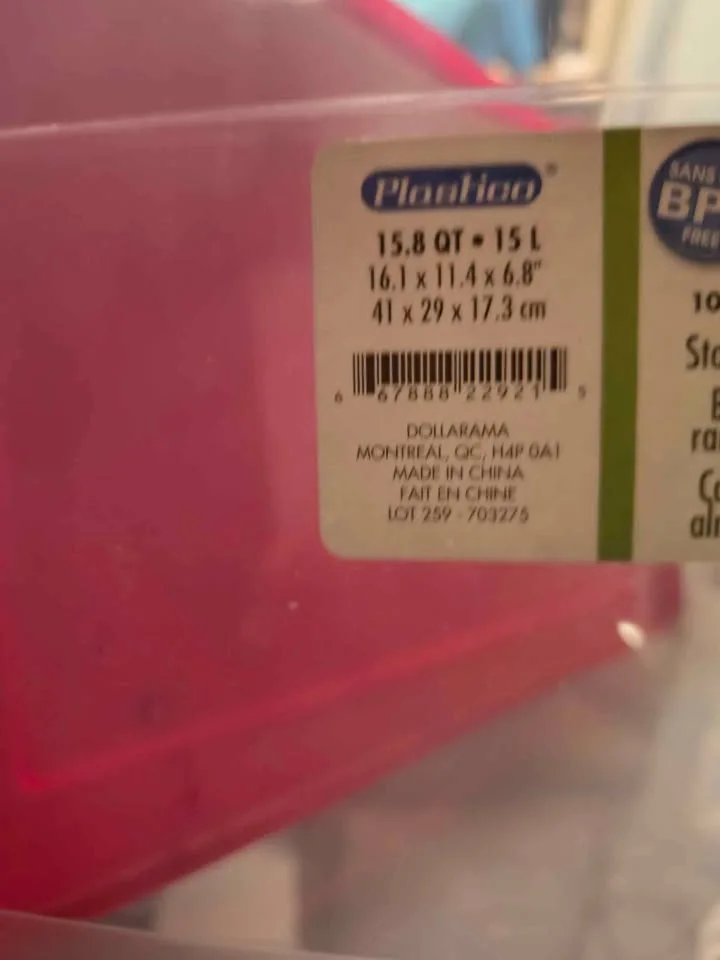 Organizer box with lid image indicator(3)