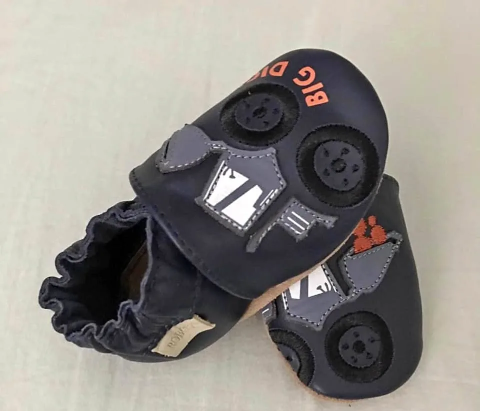 BOYS LEATHER SOFT SHOES thumbnail