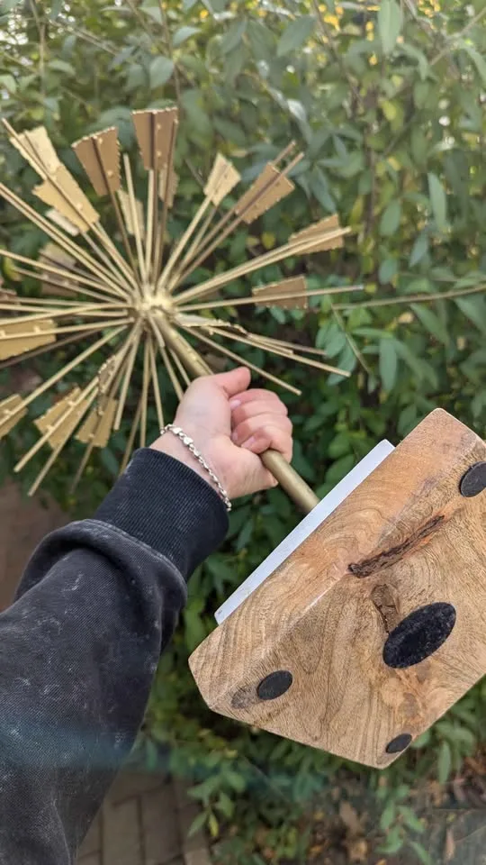 MCM Starburst 22" Metal Sculpture image indicator(3)