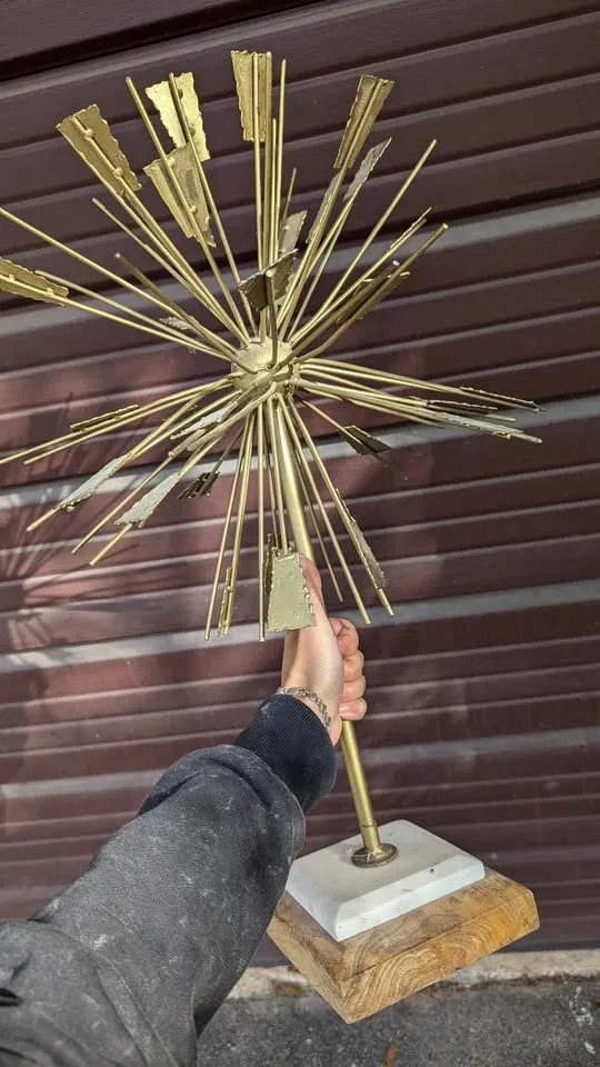 MCM Starburst 22" Metal Sculpture image indicator(5)