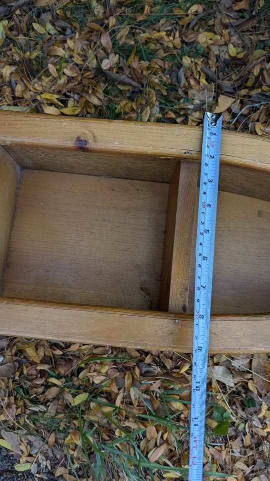 Rustic Wooden Boat Shelf – Nautical Wall Decor - photo 5