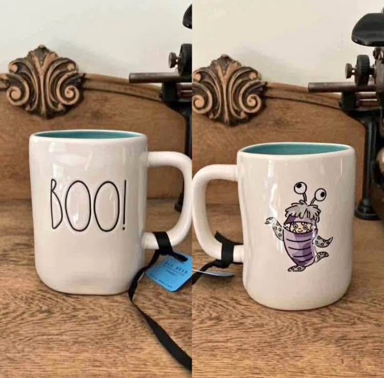 Rae Dunn Disney Monsters Inc Boo Mug