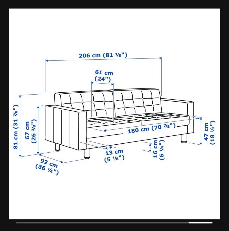 Ikea MORABO sofa - photo 3