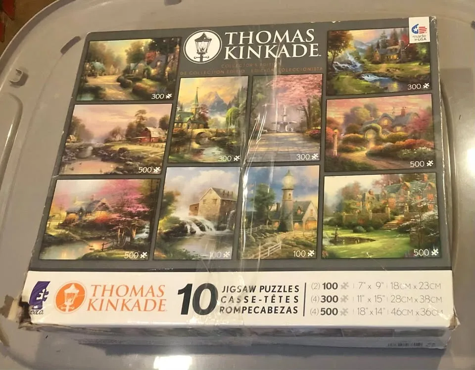 Thomas Kinkade 10 Puzzles Pack thumbnail