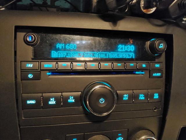 Radio from 2011 GMC Sierra 1500