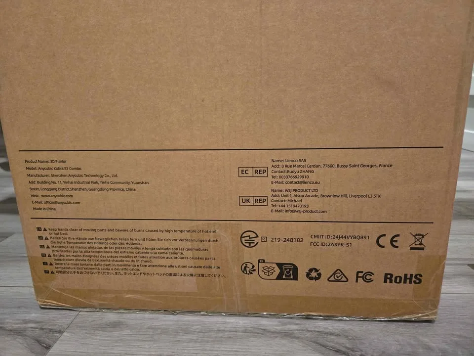 Anycubic Kobra S1 3D Printer Only, Support Multi Color... image indicator(3)