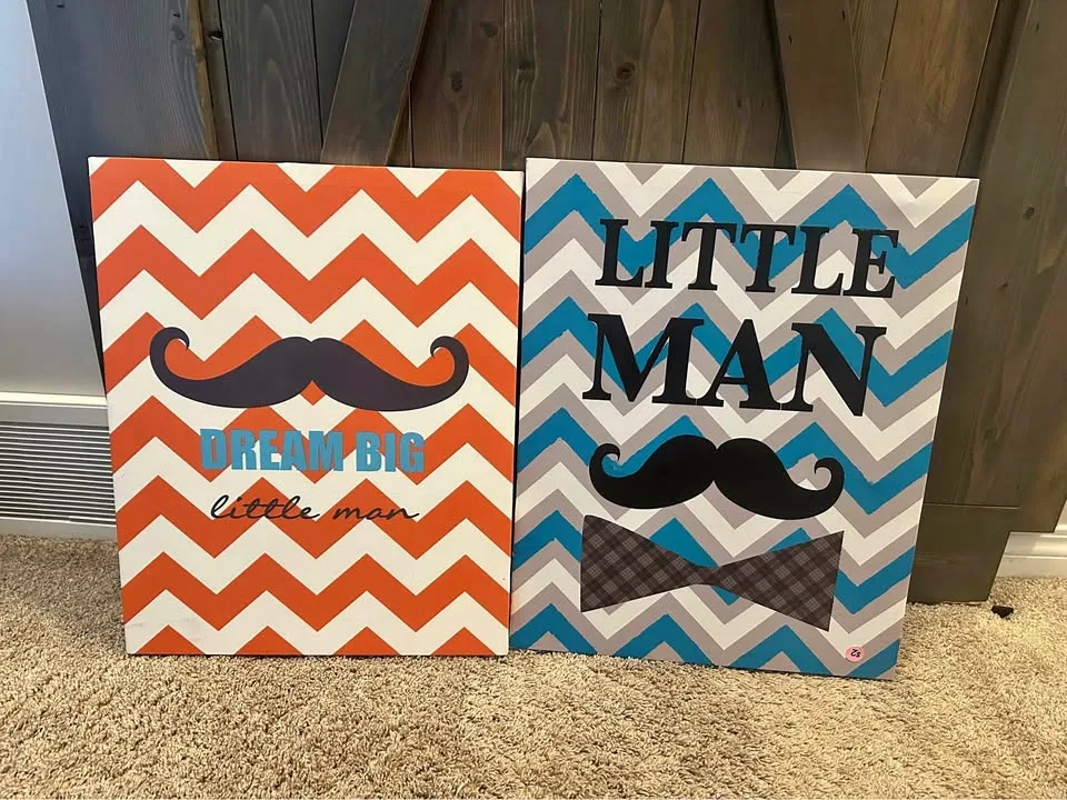 Decor canvases- price is for both thumbnail