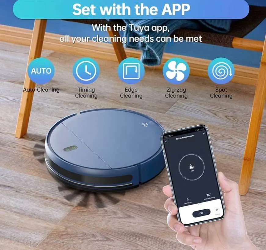 Brand New ZCWA BR151 Robotic Vacuum image indicator(4)