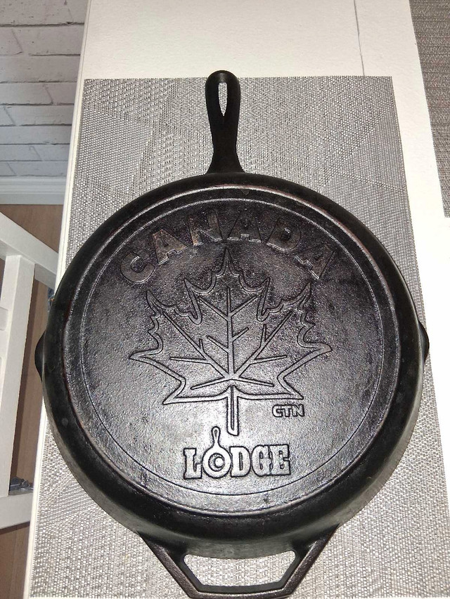 12 inch Lodge Canadian Cast Iron Skillet