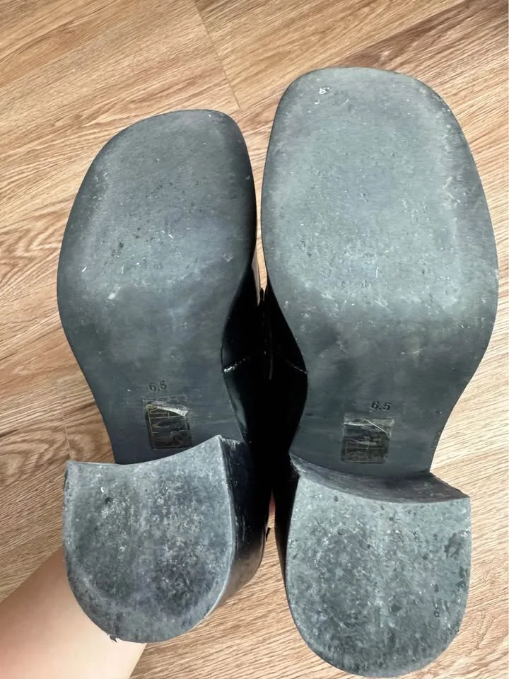 jeffery campbell heeled loafers 6.5 image indicator(5)