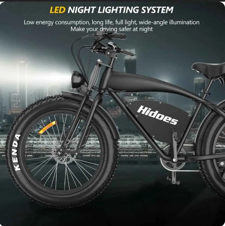 Hidoes B-3 Powerful Electric Bike 1200W image indicator(5)