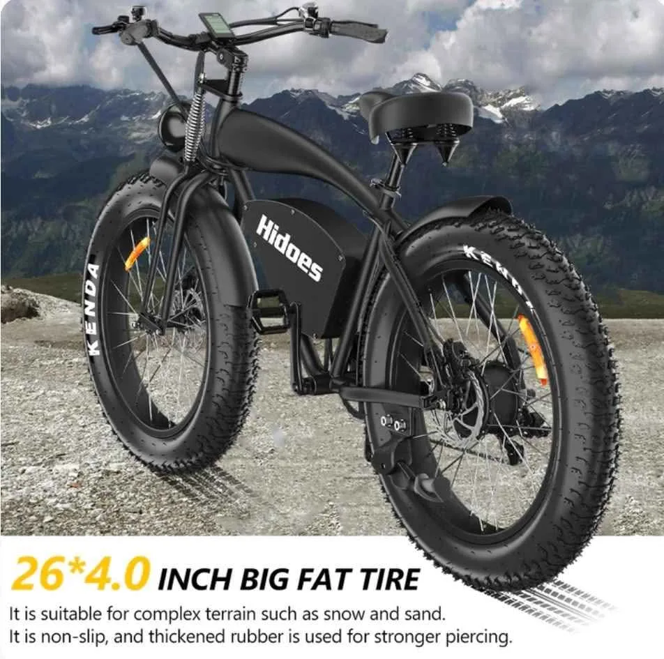 Hidoes B-3 Powerful Electric Bike 1200W image indicator(6)