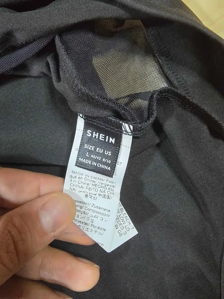 2 Black Bodysuits women's Size Large image indicator(2)