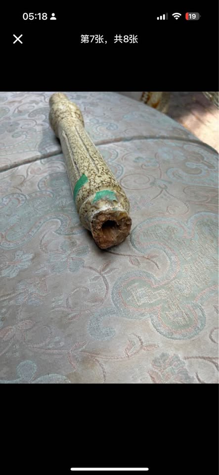 Vintage Rococo silk couch - photo 3