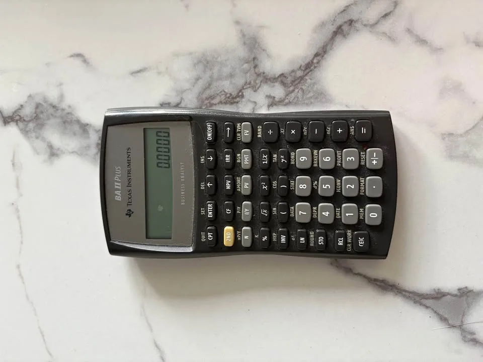 Financial calculator - Texas Instruments thumbnail