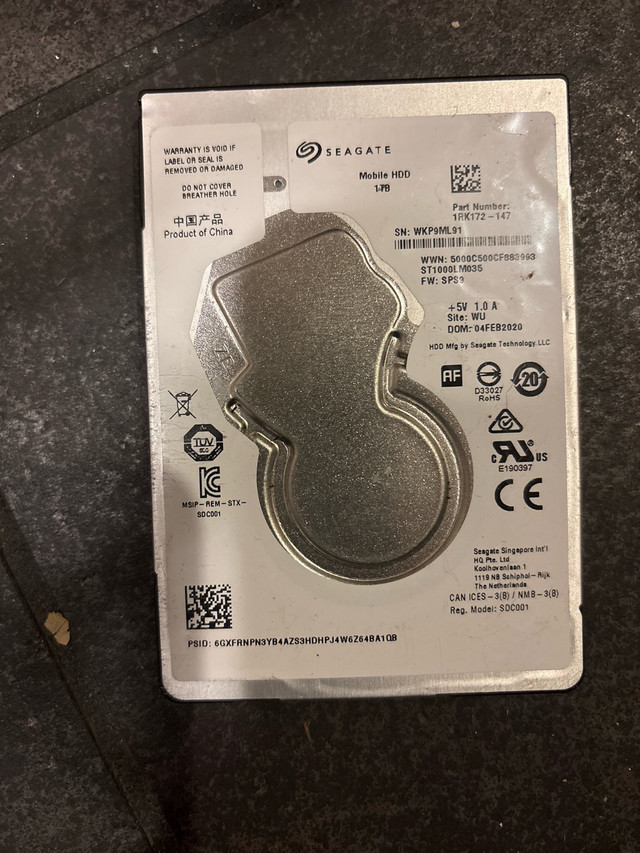Seagate Hard Drive🥕