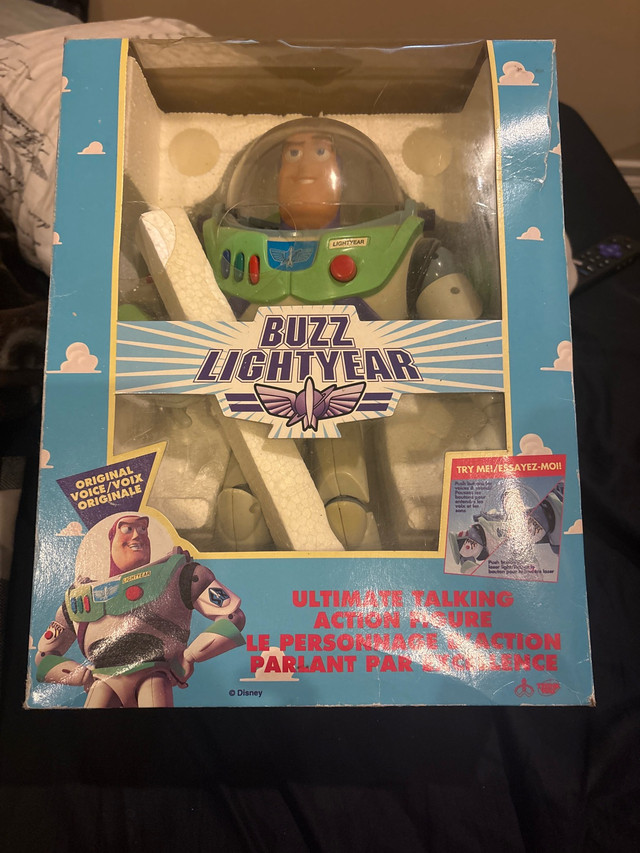 ❤️Vintage Buzz Lightyear Talking Figurine No. 62809