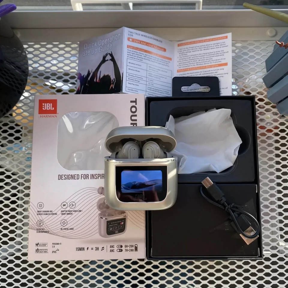 JBL Tour Pro 3 (Latte) - Premium Wireless Earbuds image indicator(7)