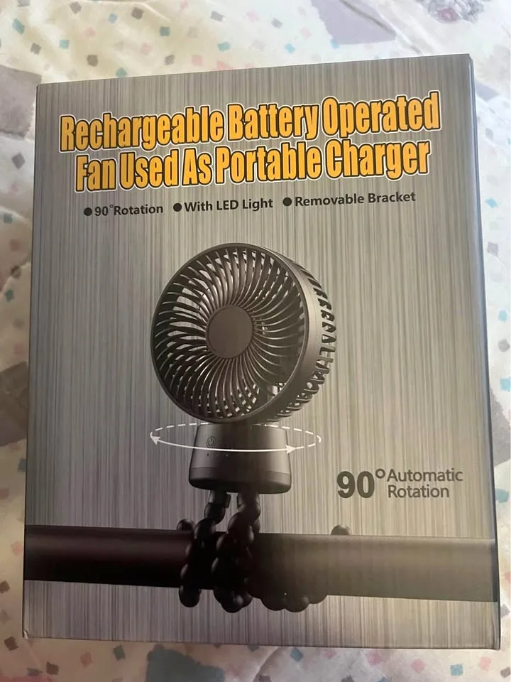 Stroller Fan with powerbank